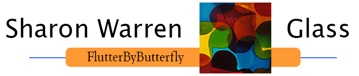 Sharon Warren Glass Artist Mosaic Artist flutterbybutterfly fused glass art stained etsy flutterbyfoto
