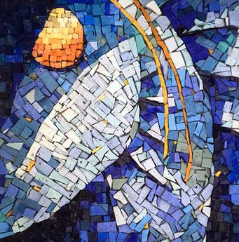 Sharon Warren Glass sharonwarrenglass smalti mosaic abstract