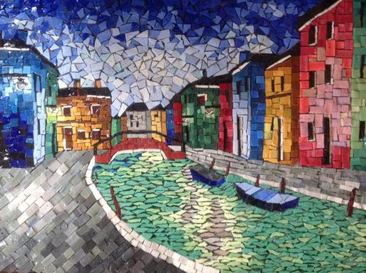 Sharon Warren Glass sharonwarrenglass smalti mosaic venice burano italy